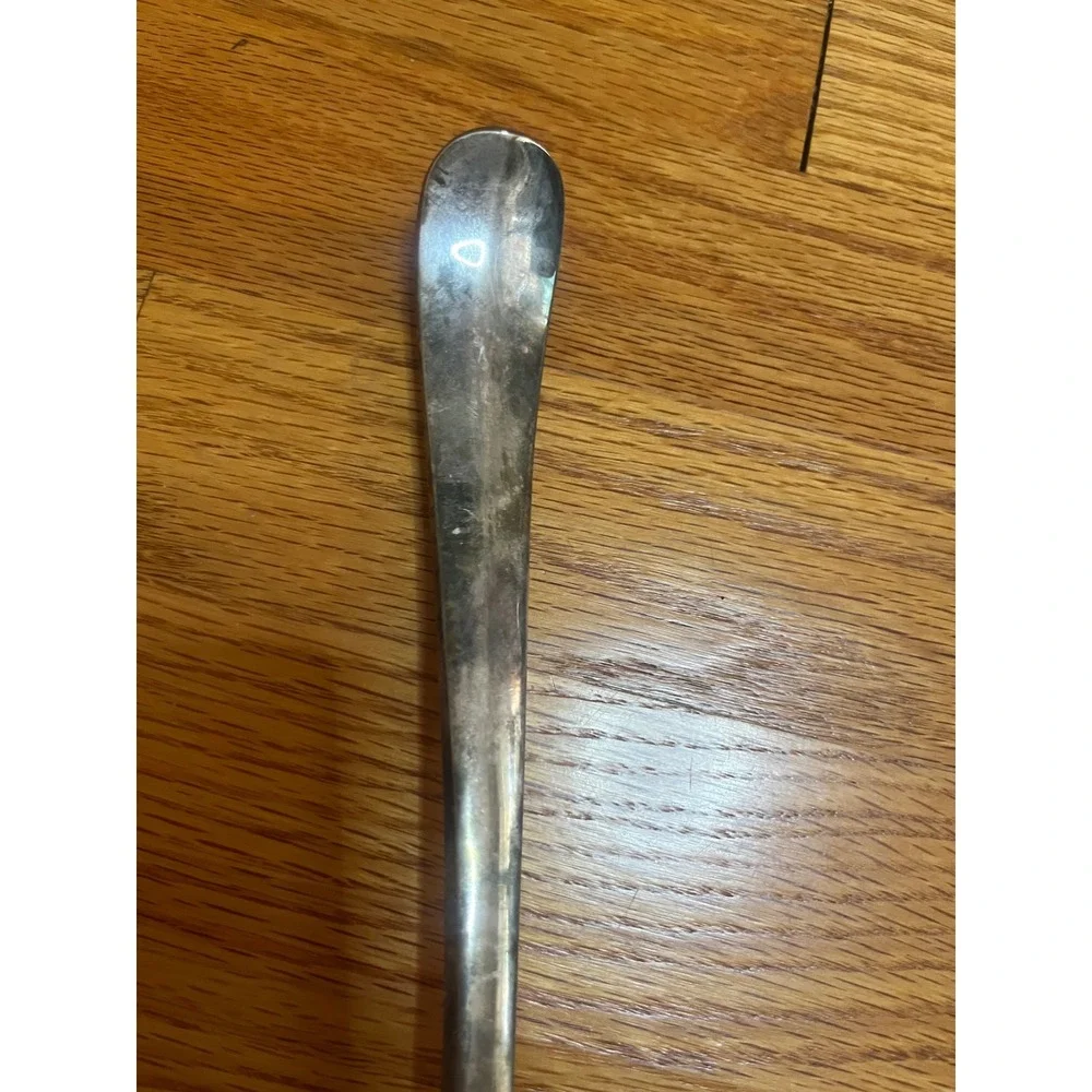 Vintage MCM Eales 1779 Silver Plated Soup Ladle Long Punch Server Classic